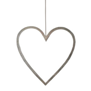 Aluminium Hanging Heart