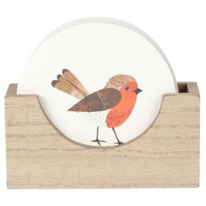 Robin Cushion Coaster