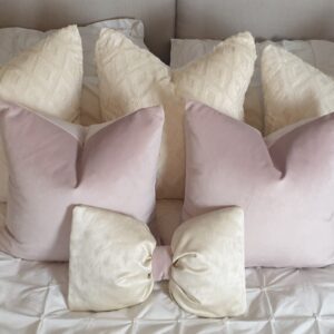 Luxury Bow Cushion Set