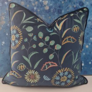 Barbuda Lagoon Blue cushion