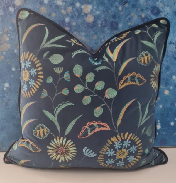 Barbuda Lagoon Blue cushion