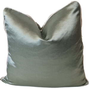 Silent Cushion with braid trim