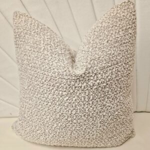 Boucle Cream Cushion