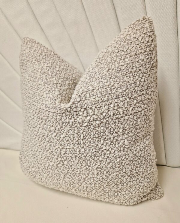 Boucle Cream Cushion