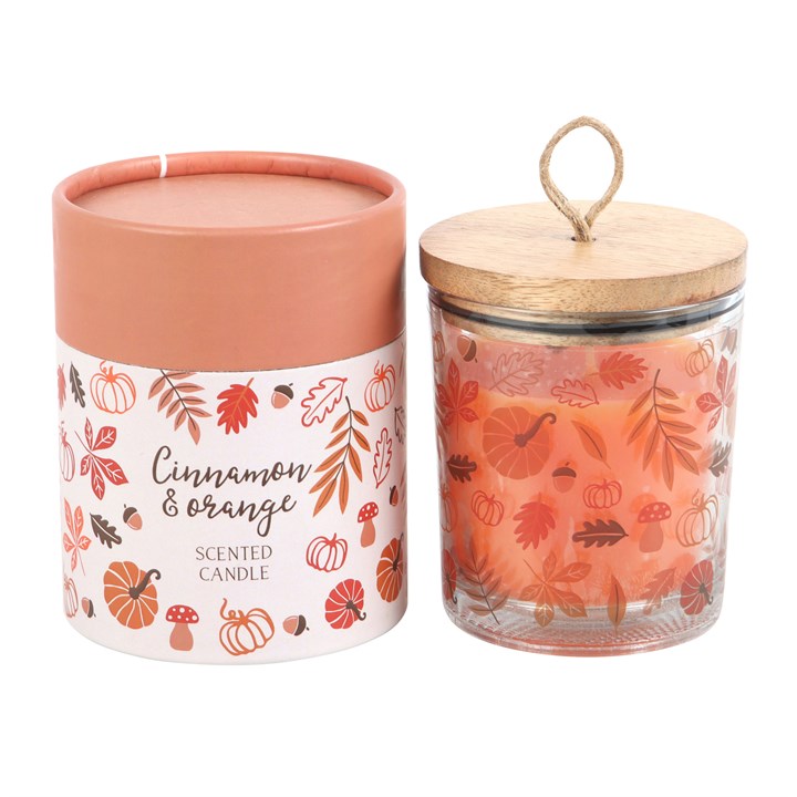 Cinnamon and Orange Autumn Candle