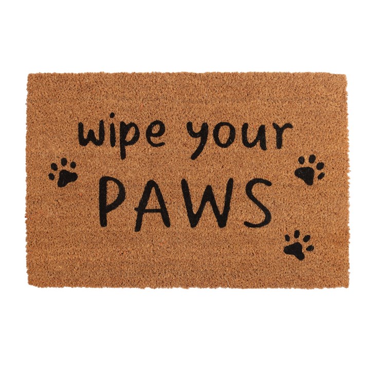 Wipe your paws doormat