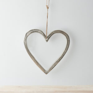 Aluminium Hanging Heart