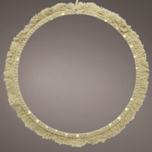 Macramé LED Wreath