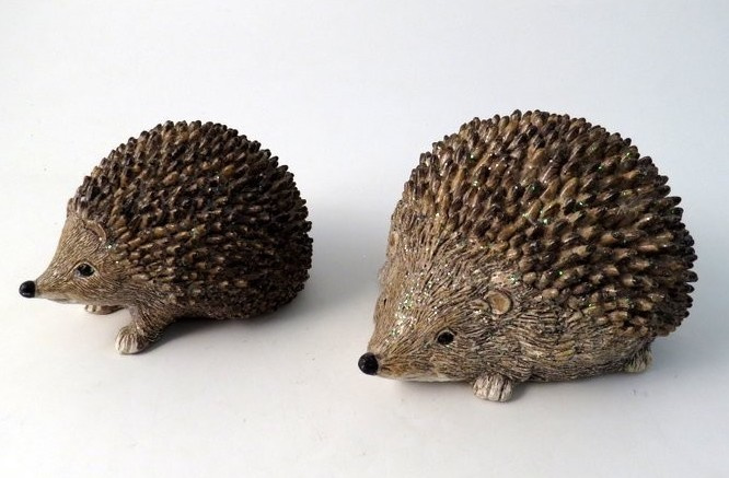 Posed Hedgehog Ornament