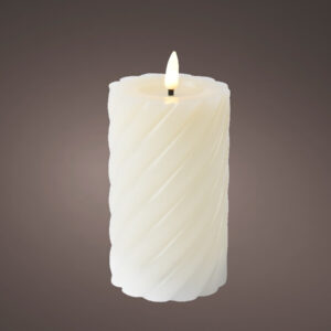 LED Wick Twisted Candle