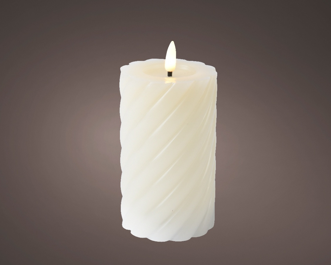 LED Wick Twisted Candle