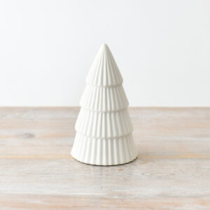 White Shining Xmas Tree 16.8cm