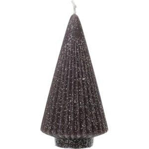 Black Xmas Tree Candle