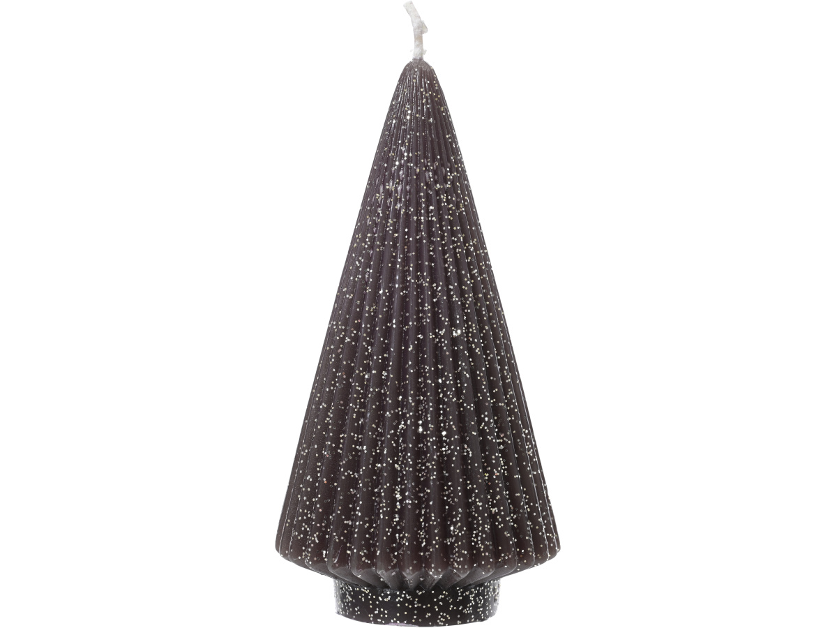 Black Xmas Tree Candle