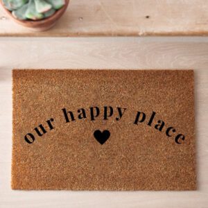 Doormat - Happy Place, 60cm