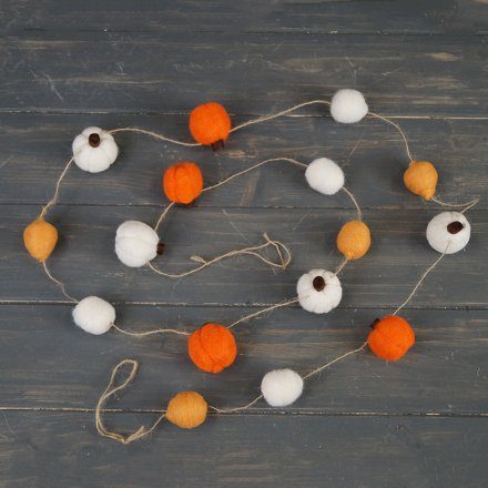pumpkin garland