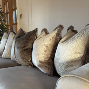 Liese Mocha Cushion Set