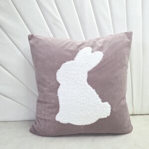 Pink Bunny Rabbit Cushion